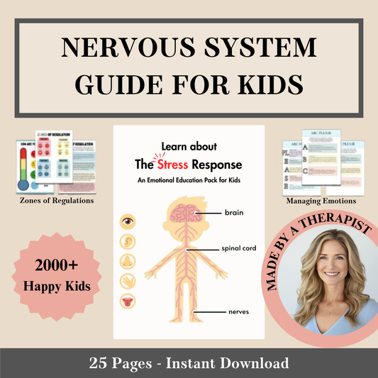 Nervous System Regulation for Kids, Distress Tolerance for Children, Emotional Regulation Skills, Polyvagal Theory, & Window of Tolerance