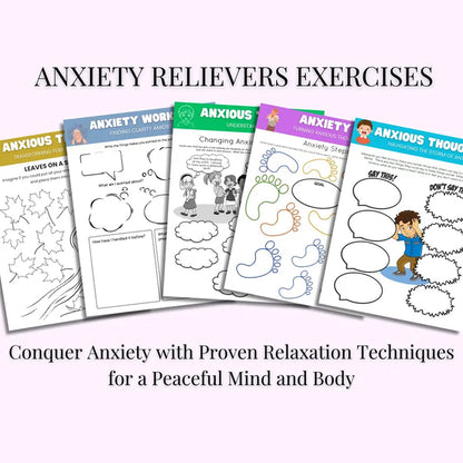 Art Therapy, Anxiety Relief, for Kids & Adults, Stress Relief